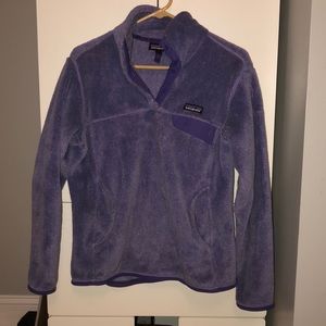 Purple Patagonia Sweatshirt